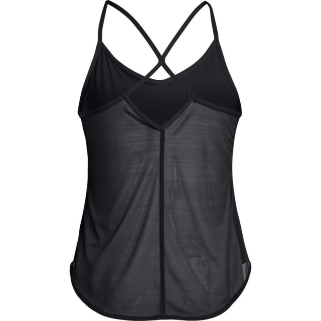 Dámské tílko Under Armour Free Cut Strappy Tank - Black/Black/Metallic Iron