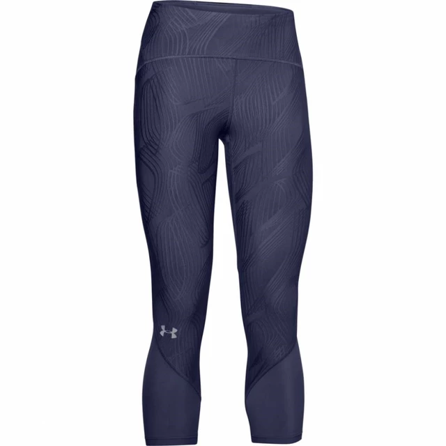 Dámske kompresné 3/4 legíny Under Armour W Fly Fast Jacquard Crop - L