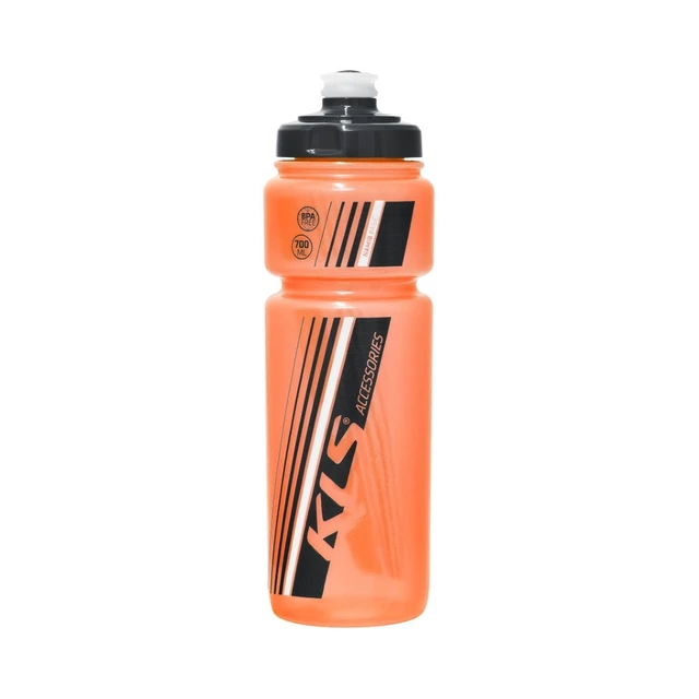 Cycling Water Bottle Kellys Namib - Blue - Transparent Fresh Orange