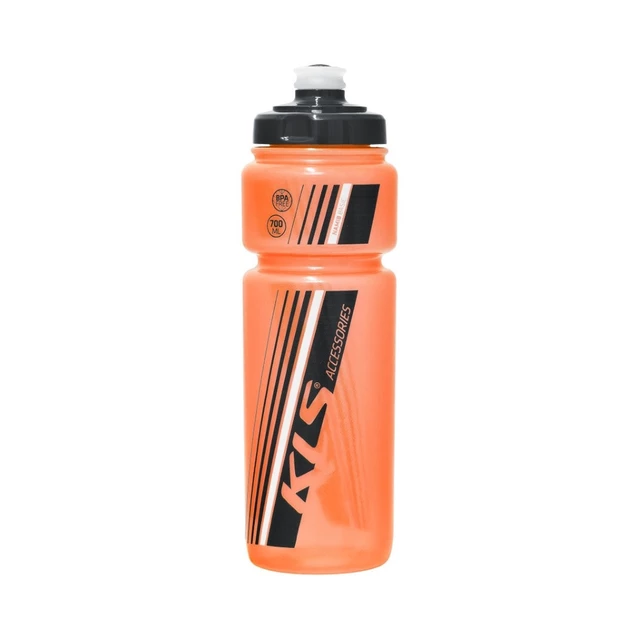 Cycling Water Bottle Kellys Namib - Yellow - Transparent Fresh Orange