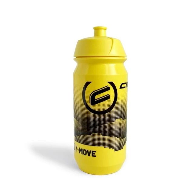 Water Bottle Crussis 0.5 L - White - Yellow