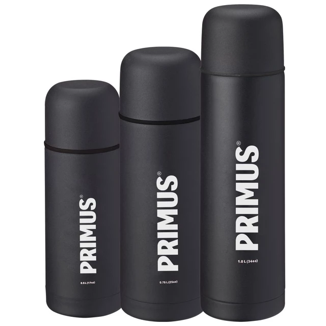 Termoska Primus Vacuum Bottle Black 750 ml