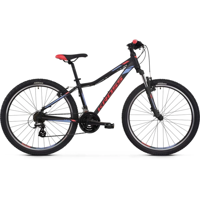Dámsky horský bicykel Kross Lea 2.0 27,5" SR - model 2021 - strieborná/ružová/biela