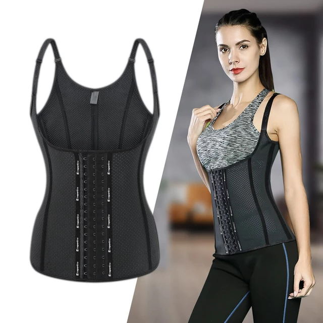 Fitness Corset w/ Shoulder Straps inSPORTline Corsup - Black