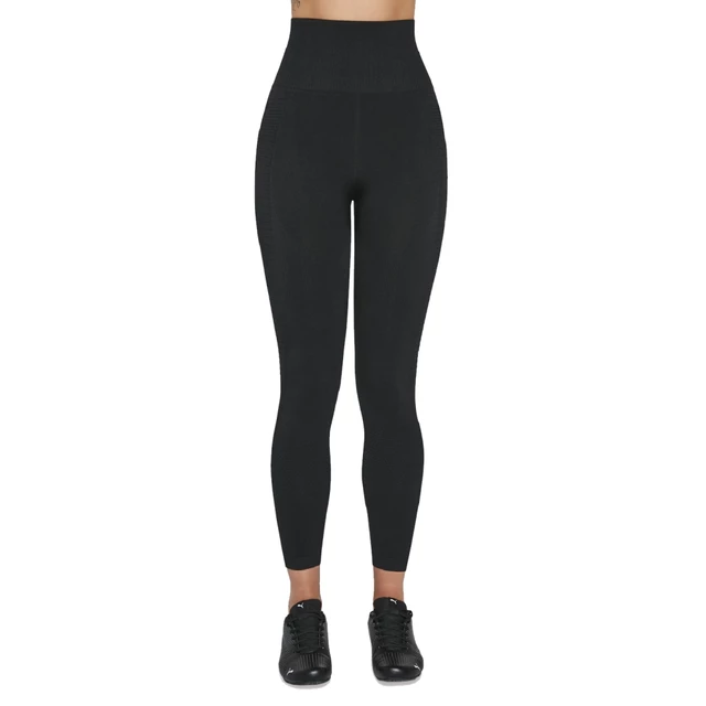 BAS BLACK Challenge Damen-Sport-Leggings - schwarz - schwarz