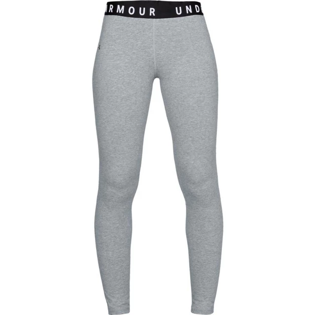 Dámske legíny Under Armour Favorites Legging - Steel Light Heather - Steel Light Heather / White / Tonal