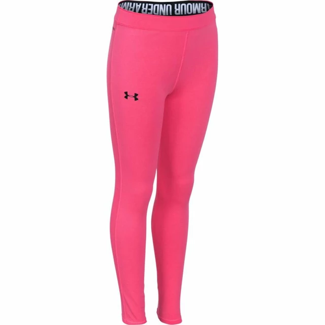 Dievčenské legíny Under Armour Favorite Legging - Grey - Pink