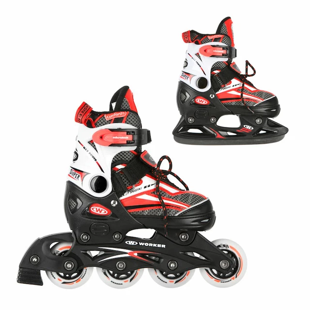 2in1 skates WORKER Marco - XS(29-32)