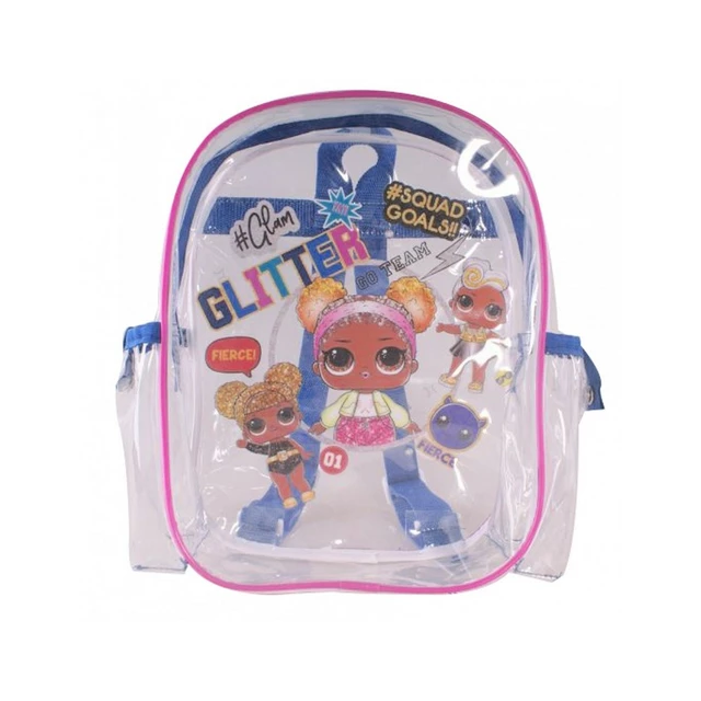 Gyerek testvédő és sisak LOL Surprise táskával
