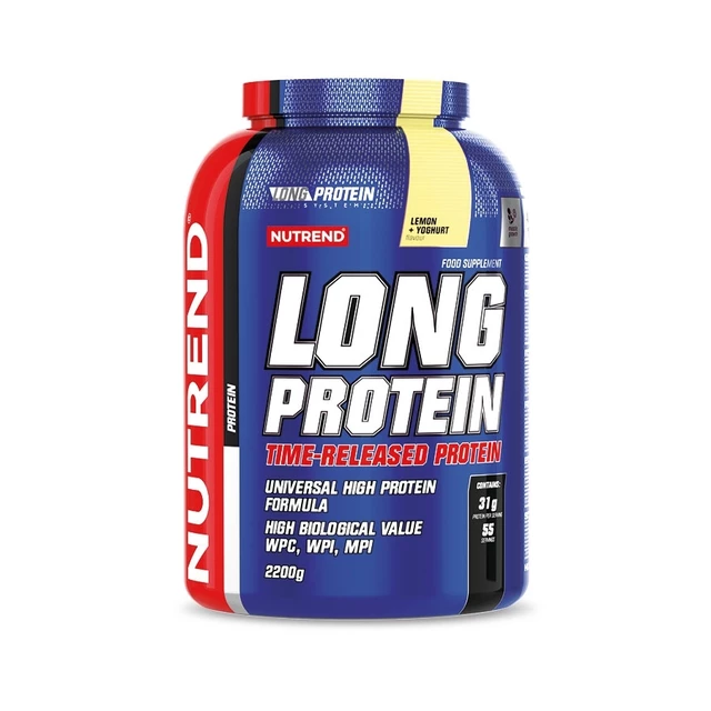 Práškový koncentrát Nutrend Long Protein s BCAA 2200g - čokoláda-kakao