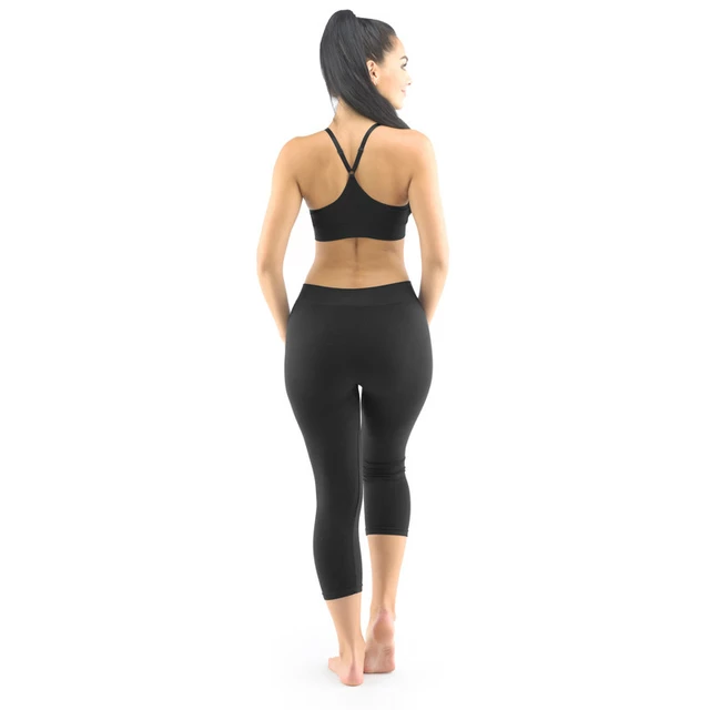Unisex legíny 3/4 EcoBamboo - černá
