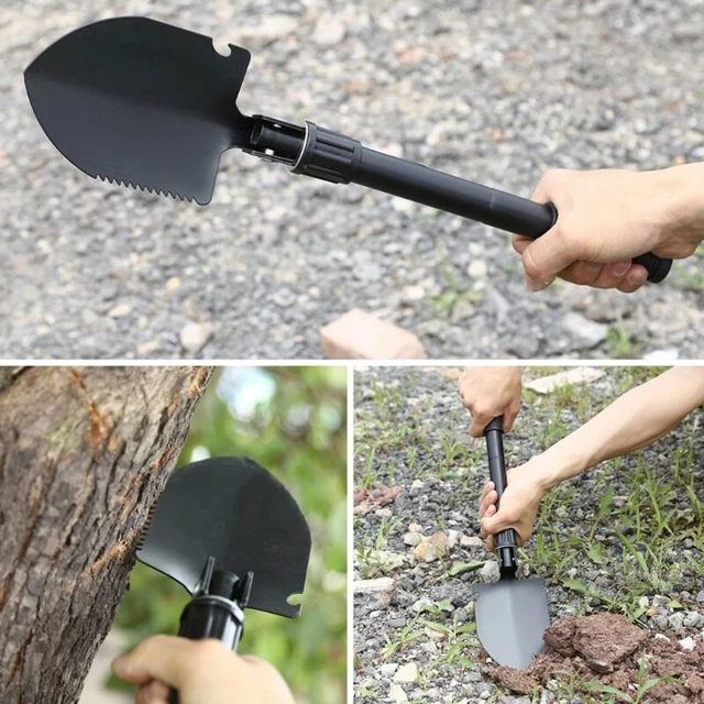 Small Folding Shovel w/ Compass inSPORTline Plegable