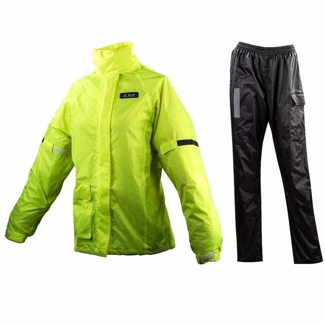 Women’s Waterproof Motorcycle Suit LS2 Tonic Lady - HiVis Yellow - HiVis Yellow