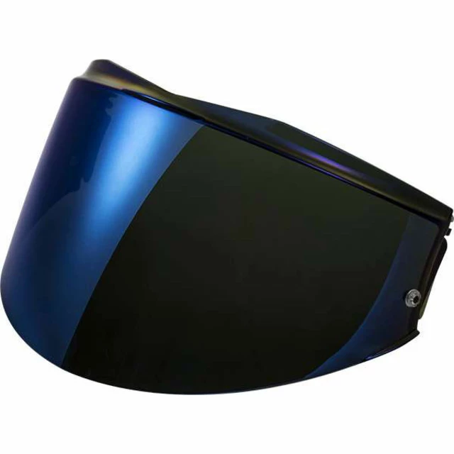 Replacement Visor for LS2 FF399 Valiant Helmet - Clear - Iridium Blue