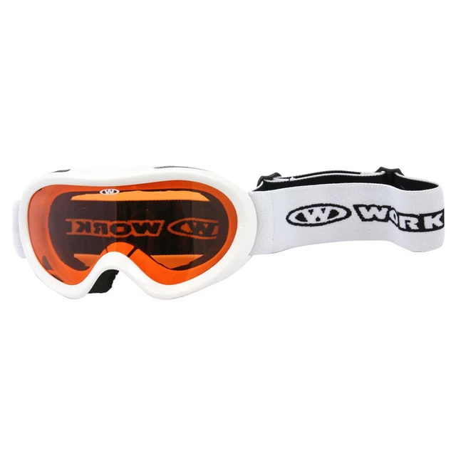 Junior lyžiarske okuliare WORKER Doyle - čierna - biela