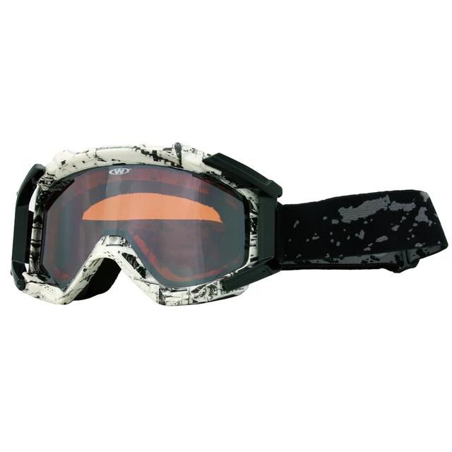 Ski goggles WORKER Simon With graphics - White Graphics - White Graphics