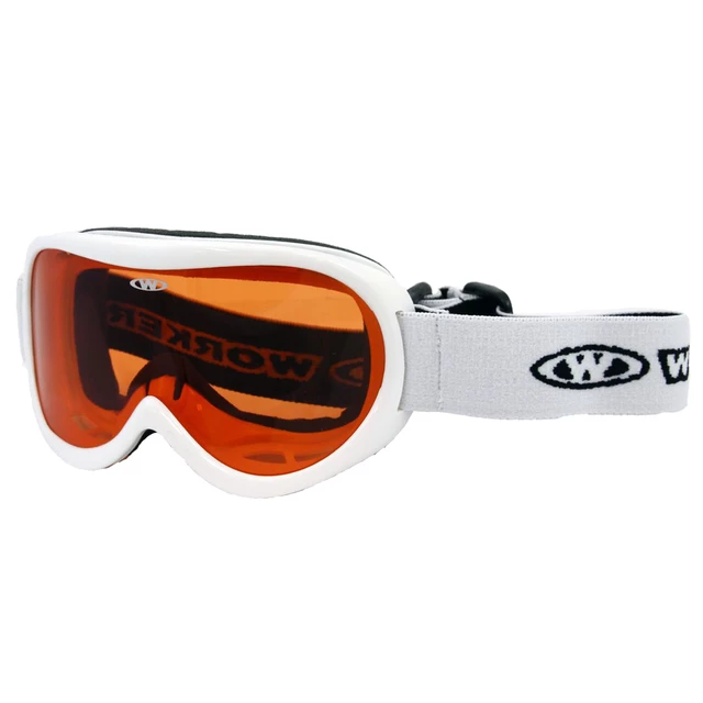 Kids ski goggles WORKER Miller - White