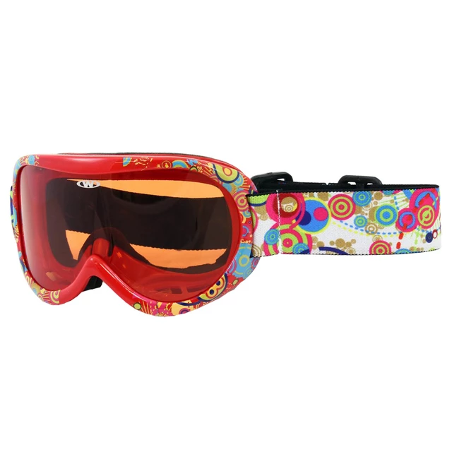 Kids ski goggles WORKER Miller with graphics - Z12- BLK- black - Z12-RED- red graf.