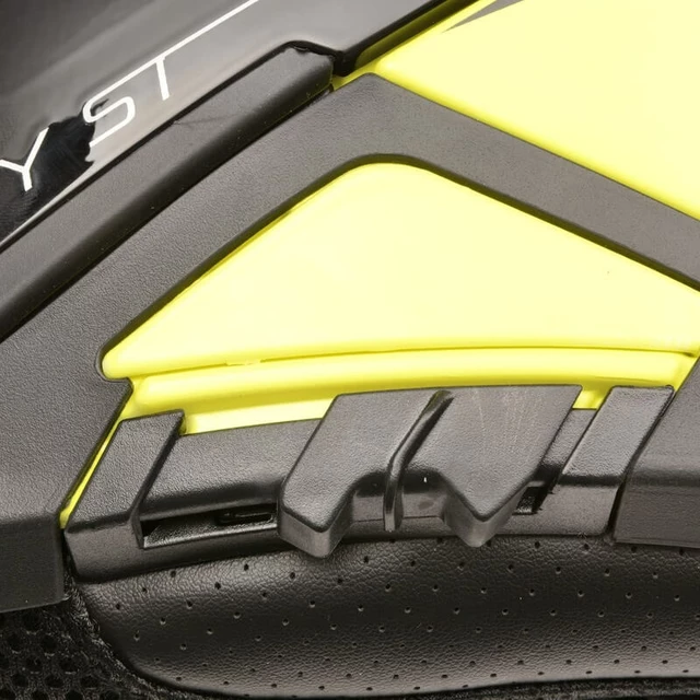 Výklopná přilba Cassida Velocity ST žlutá fluo-černá