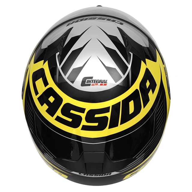 Cassida Integral 2.0 Perimetric Motorradhelm - blau/dunkel blau/schwarz/weiss