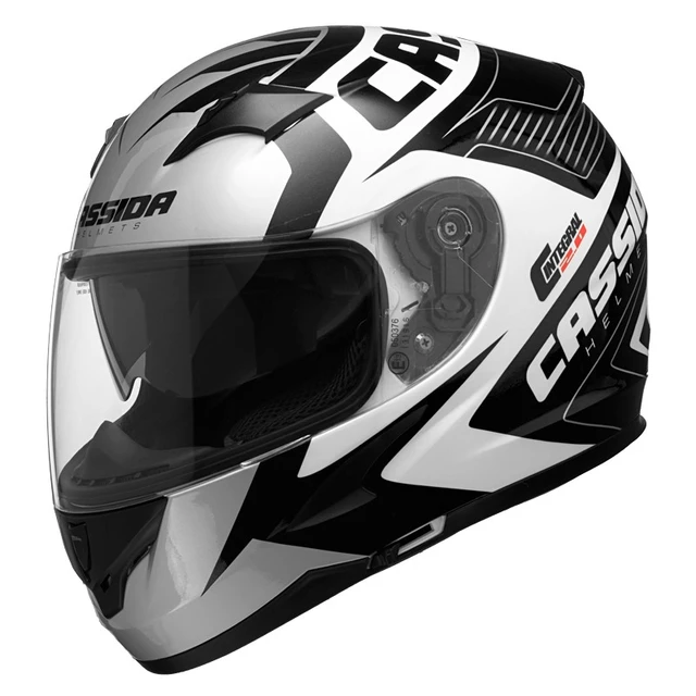 Cassida Integral 2.0 Perimetric Motorradhelm - blau/dunkel blau/schwarz/weiss