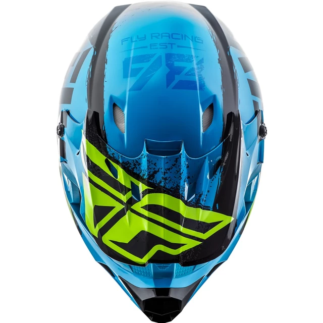 Fly Racing Kinetic Burnich Motocross Helm