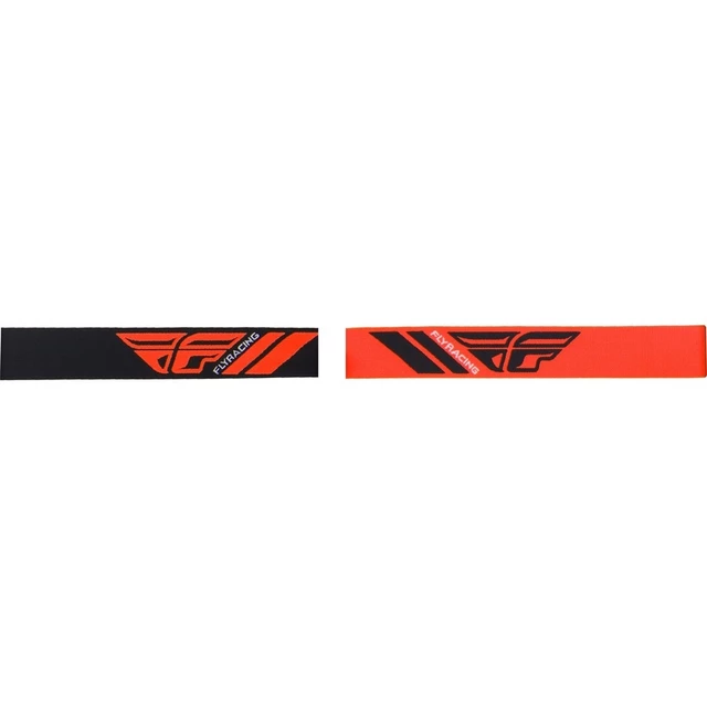 Motocross Goggles Fly Racing Zone 2019 - Black/Orange, Orange Chrome Plexi