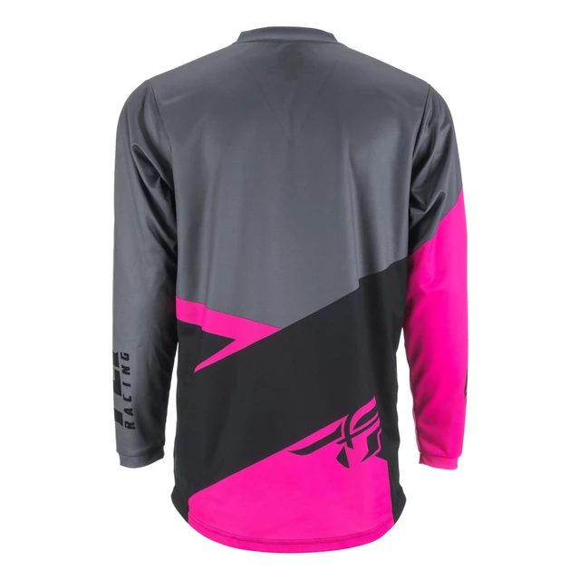 Motocross Jersey Fly Racing F-16 2019 - Pink/Black/Grey