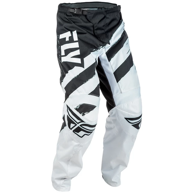 Motocross Pants Fly Racing F-16 2018 - Orange-White - Black-White