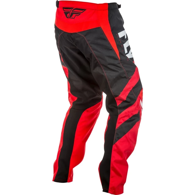 Motokrosové kalhoty Fly Racing F-16 2018 - červeno-černá