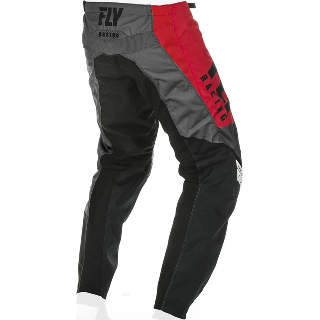Motocross Pants Fly Racing F-16 2019 - Black/White/Grey