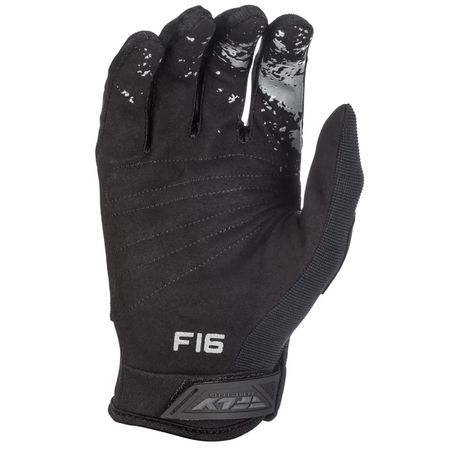 Motocross Gloves Fly Racing F-16 2018 - Orange-White