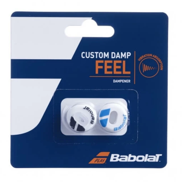 Babolat Custom Damp-Feel rézgéscsillapító - fehér - fehér