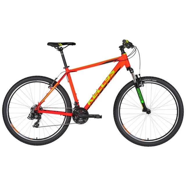 Horský bicykel KELLYS MADMAN 10 26" - model 2020 - Black Blue - Neon Orange