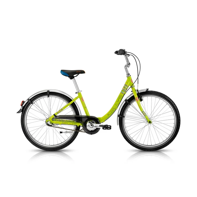 Dievčenský juniorský bicykel KELLYS Maggie 24" - model 2015 - zelená
