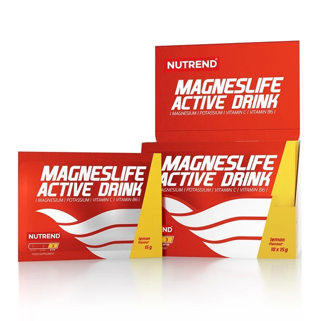 Instantný nápoj Nutrend Magneslife Active Drink 10x15g - pomaranč