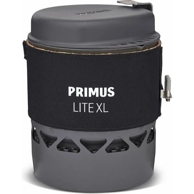 Primus Campfire Pot - 3 Liter Stainless Steel Cooking Pot With Lid & Foldable Handle