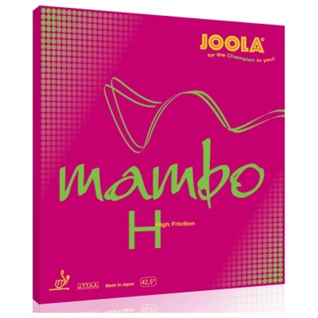 Joola Mambo H tükörszoft borítás 2,0 mm - Fekete