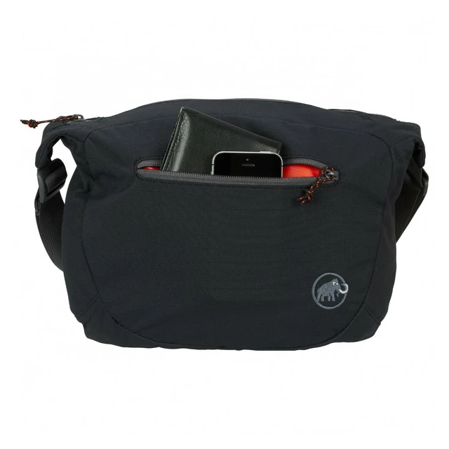 Válltáska Mammut Shoulder Bag Round 4 l - fekete