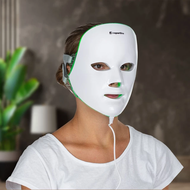 LED Face Mask Light Therapy inSPORTline Manahil