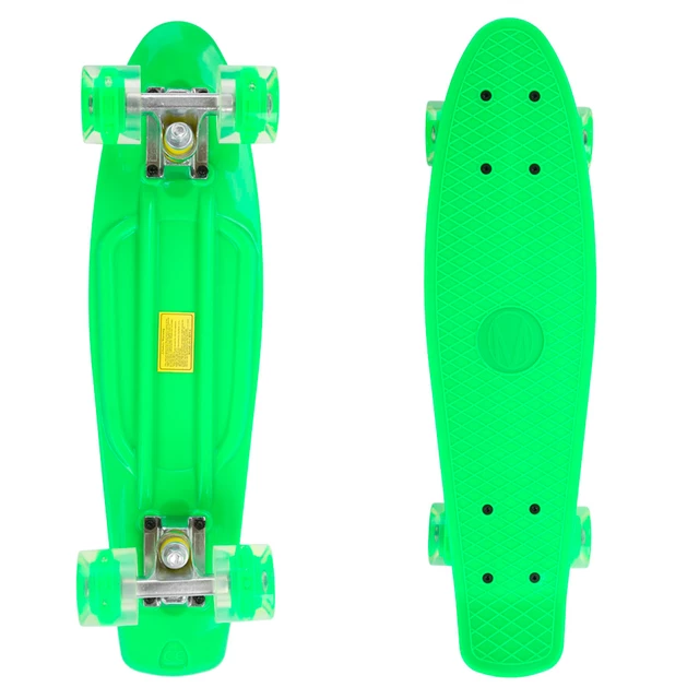 Penny board Maronad Retro mit leuchtenden Rädern