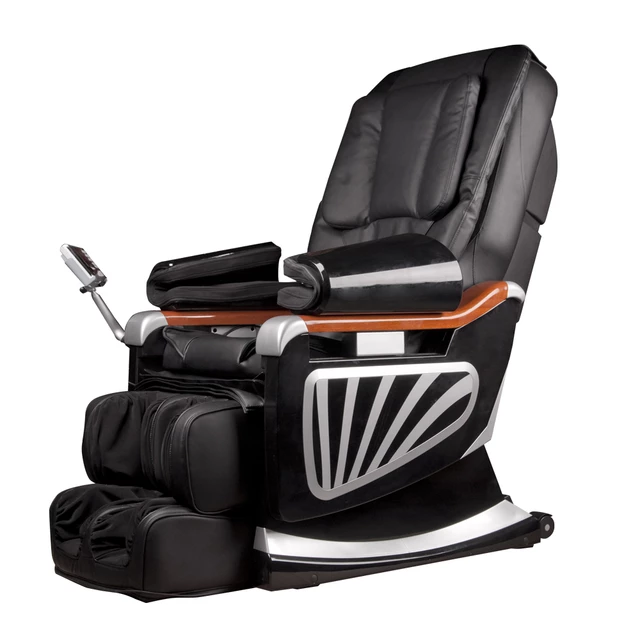 Massage chair inSPORTline Masseria - Dark Brown - Black
