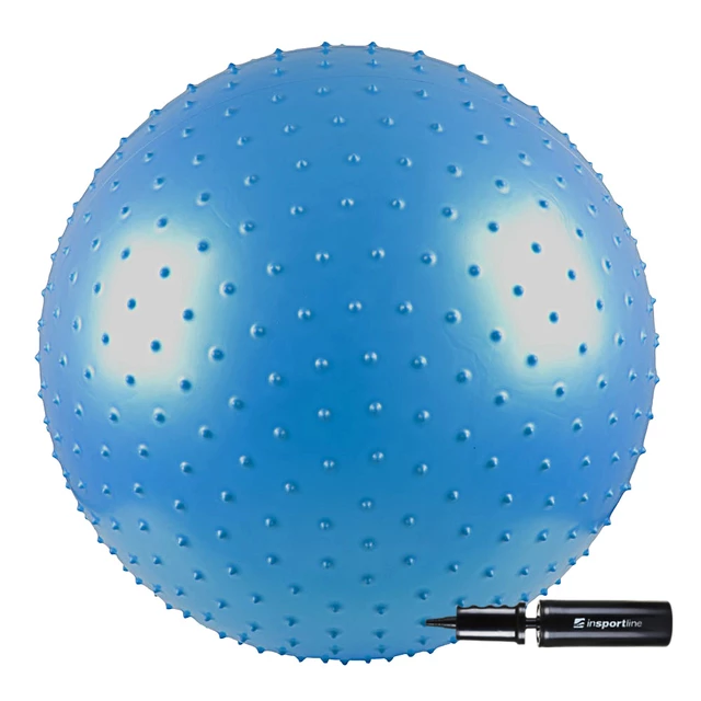 Gymnastický a masážní míč 55 cm - 2.jakost