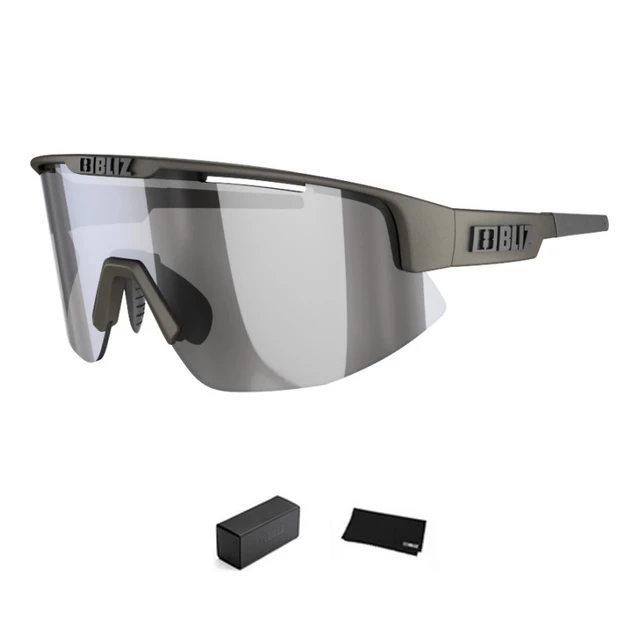 Bliz Matrix sportliche Sonnenbrille - Matt Weiss