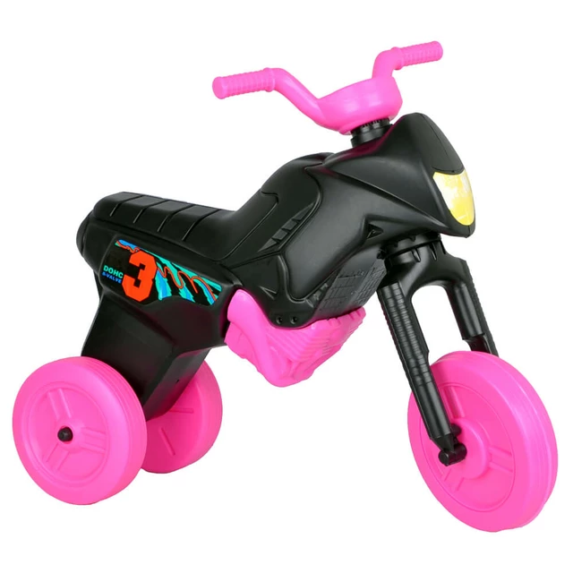 Balance Bike Enduro Maxi - Black-Pink