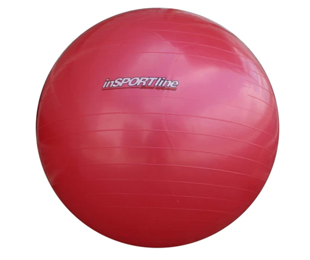 Gymnastická lopta inSPORTline 55 cm - červená