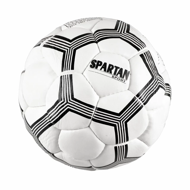 Football Ball SPARTAN Club Junior - Black-Red - Black