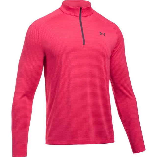 Pánske tričko Under Armour Playoff 1/4 Zip - HOLLYWOOD / HOLLYWOOD / RHINO GRAY - HOLLYWOOD / HOLLYWOOD / RHINO GRAY