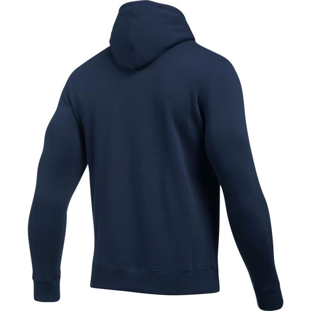 Pánska mikina Under Armour Rival Fitted Pull Over - MIDNIGHT NAVY / WHITE