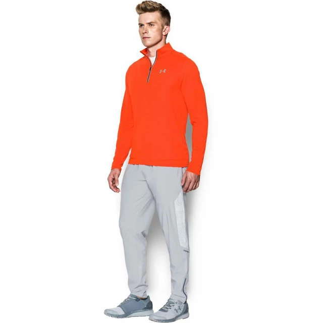 Men’s Sweatshirt Under Armour Threadborne Streaker 1/4 Zip - Orange